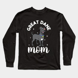 Great Dane Mom - German Mastiff Long Sleeve T-Shirt